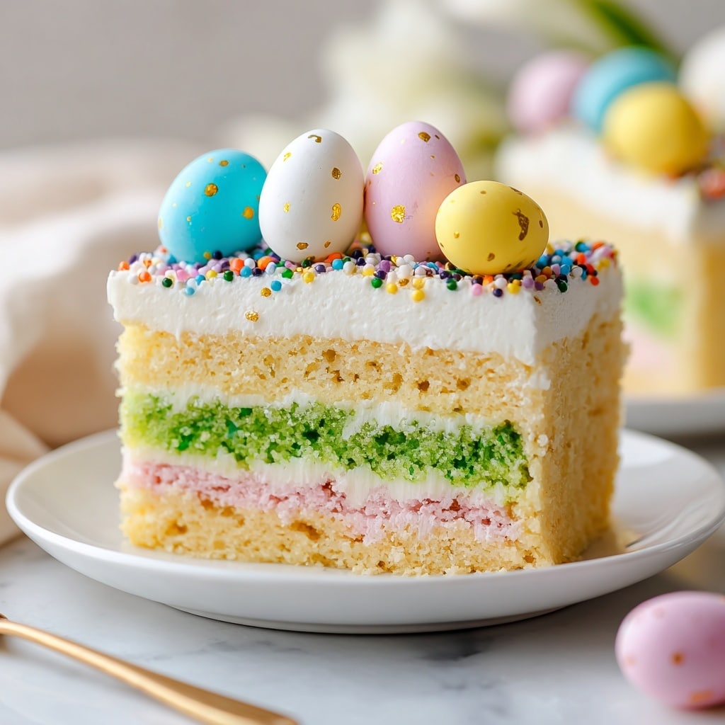 Easter Poke Cake Recipe - Recipe Image
