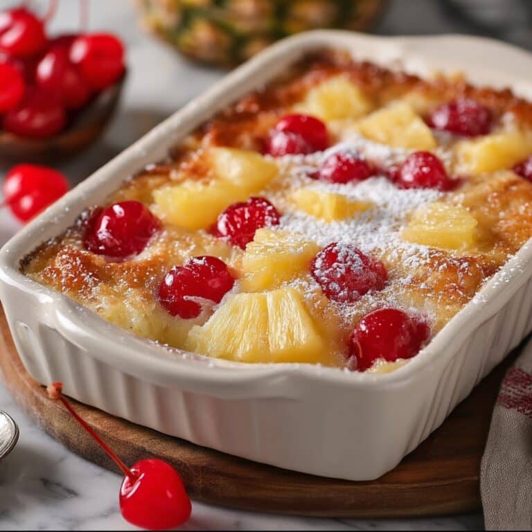 Cherry Pineapple Dump Cake Recipe