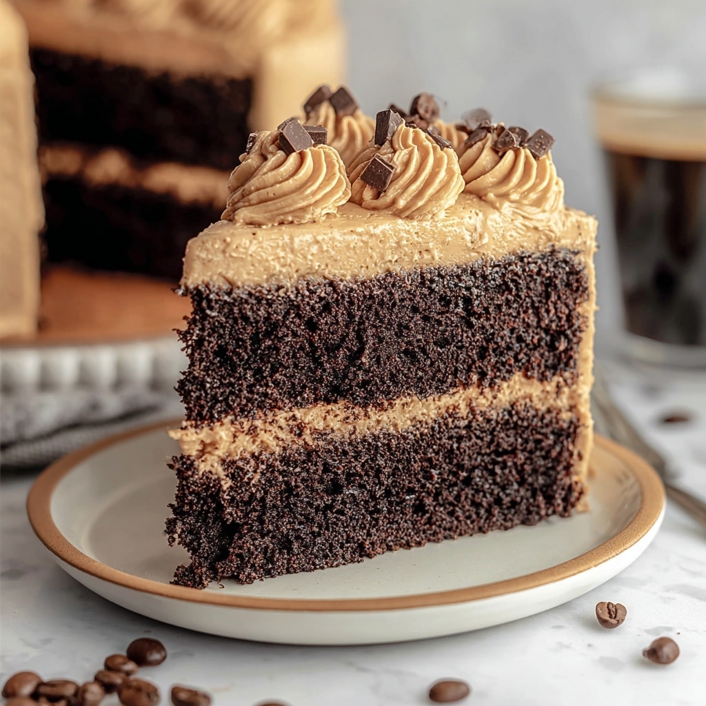 Coffee Chocolate Cake Recipe - Recipe Image