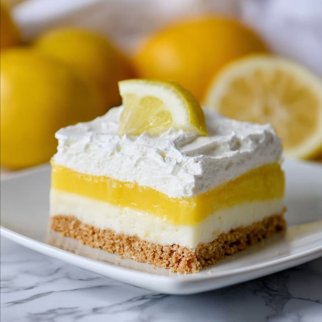 Lemon Lush Lasagna Recipe - Recipe Image