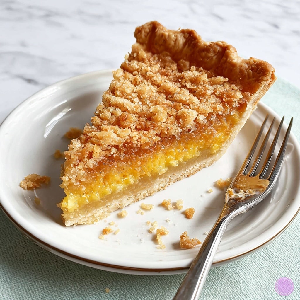 French Coconut Pie Recipe - Recipe Image