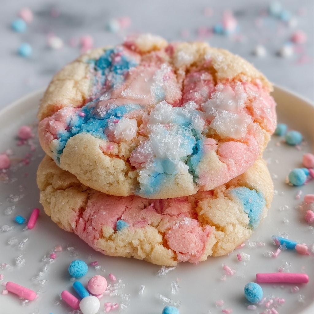 Cotton Candy Cookies Recipe - Recipe Image