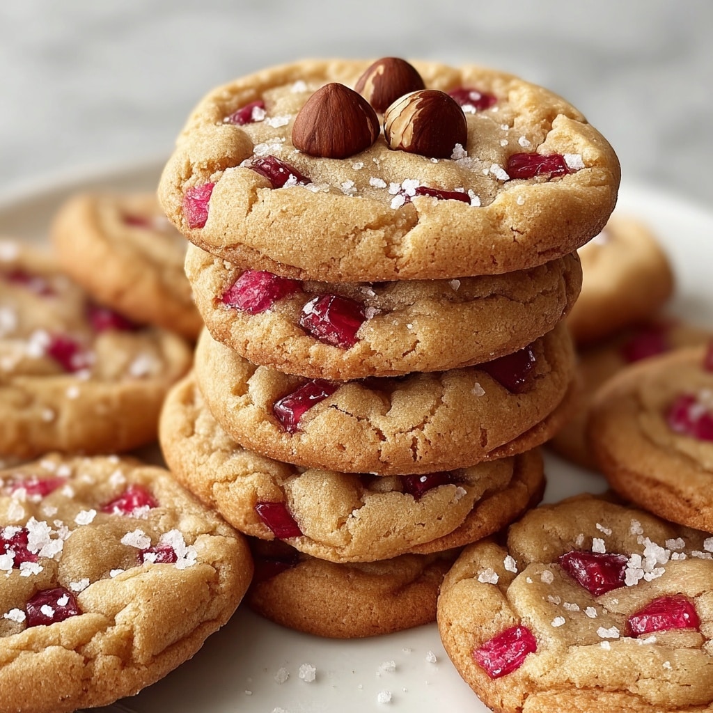 Brown Sugar Rhubarb Cookies Recipe - Recipe Image