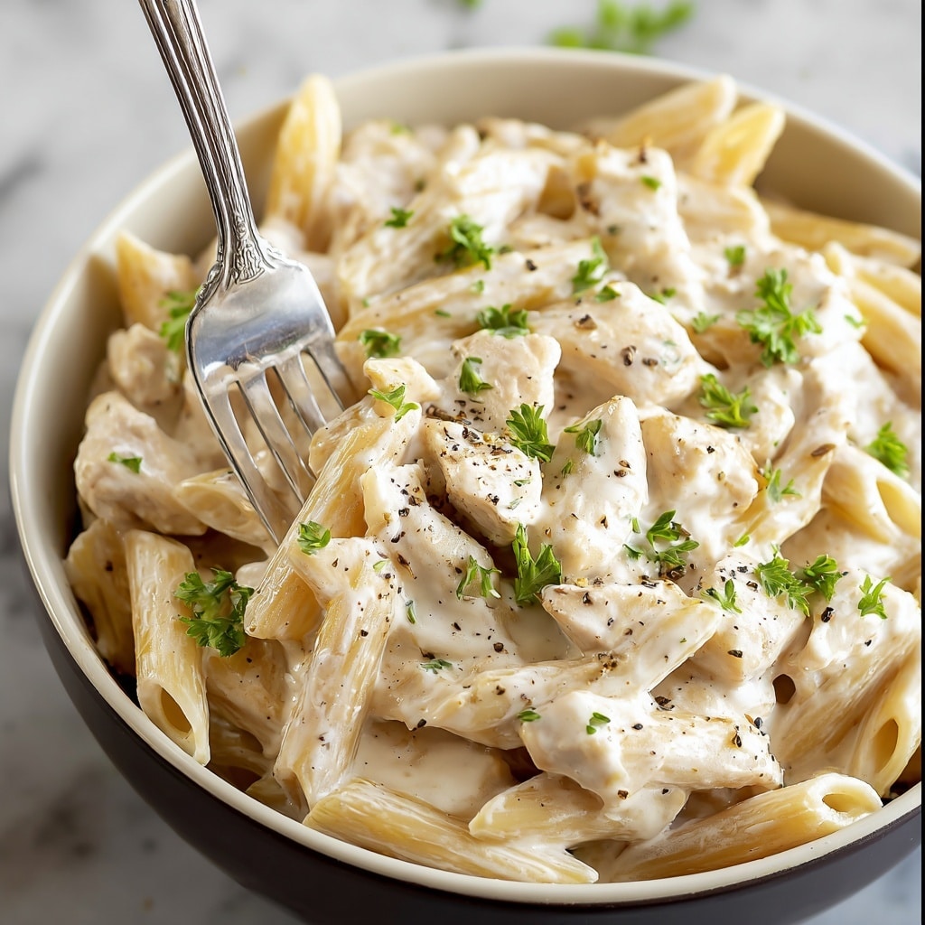Slow Cooker Chicken Alfredo Recipe - Recipe Image