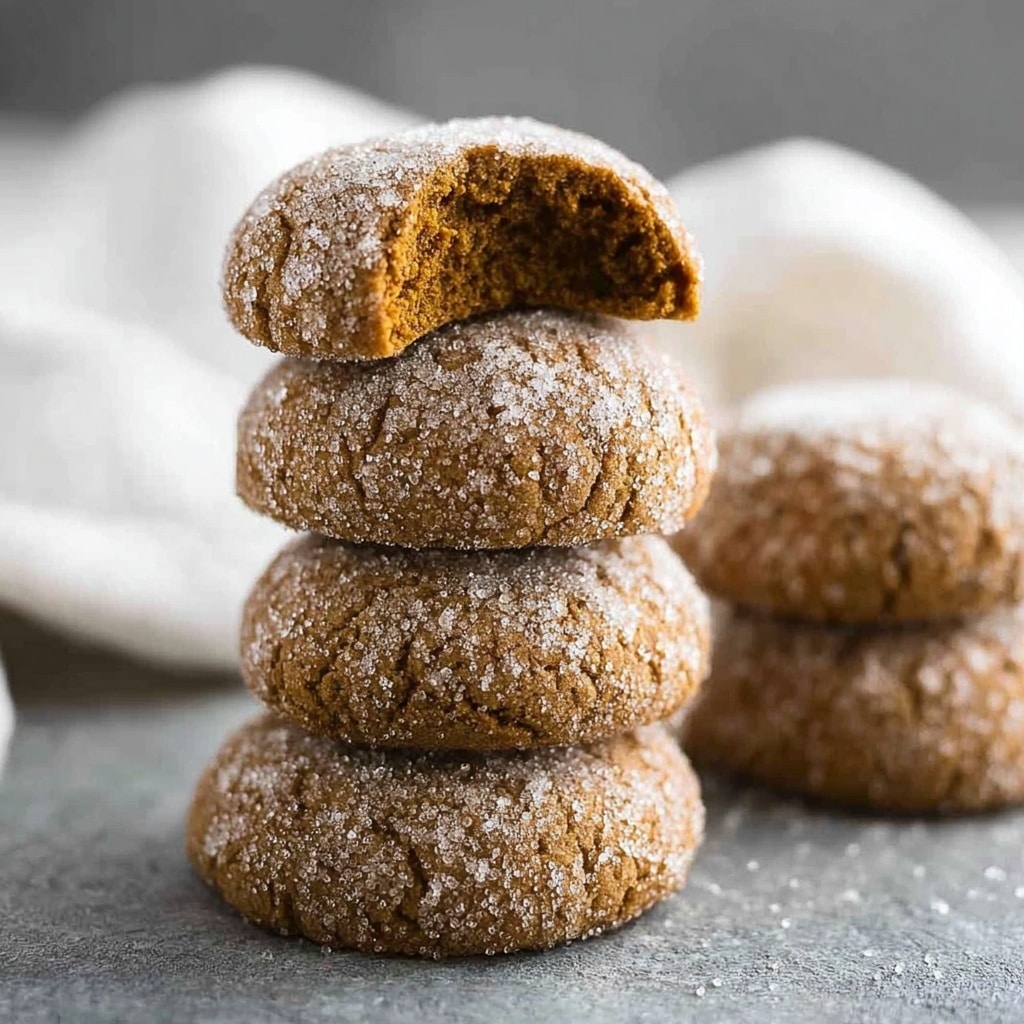 Old-Fashioned Soft Molasses Cookies Recipe - Recipe Image
