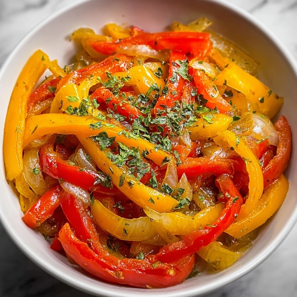 Traditional Italian Peperonata Stew Recipe - Recipe Image