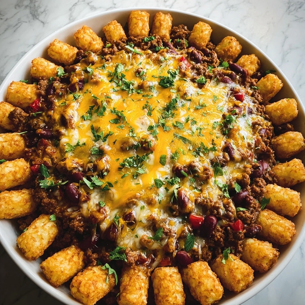 Chili Tot Bake Recipe - Recipe Image