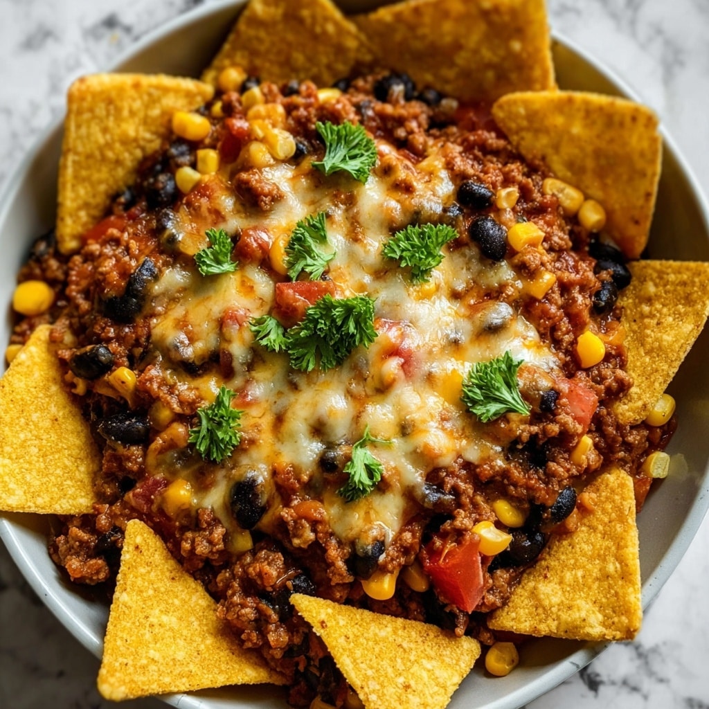 Crockpot Taco Casserole Recipe - Recipe Image