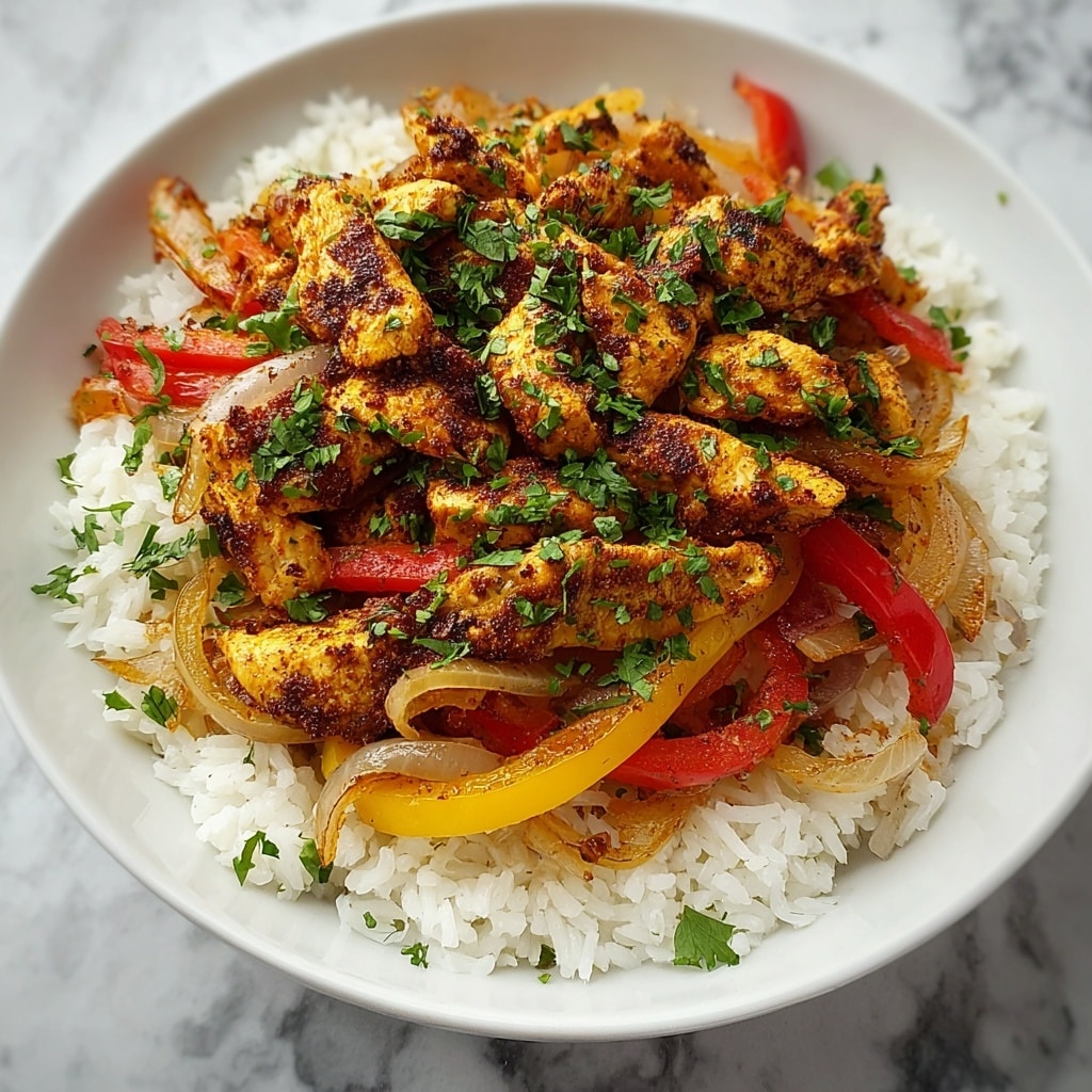 Cajun Chicken Skillet Stir-Fry Recipe - Recipe Image