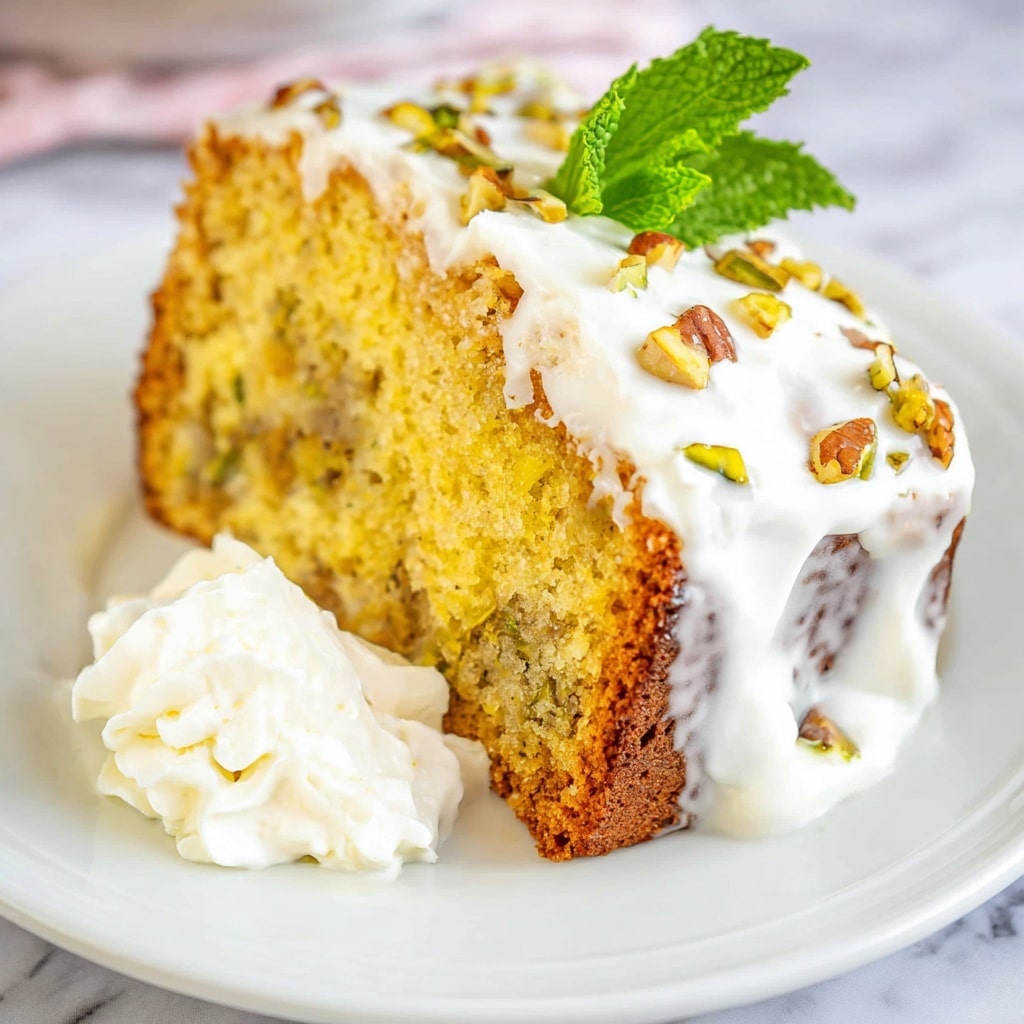 Pistachio Pound Cake Recipe - Recipe Image