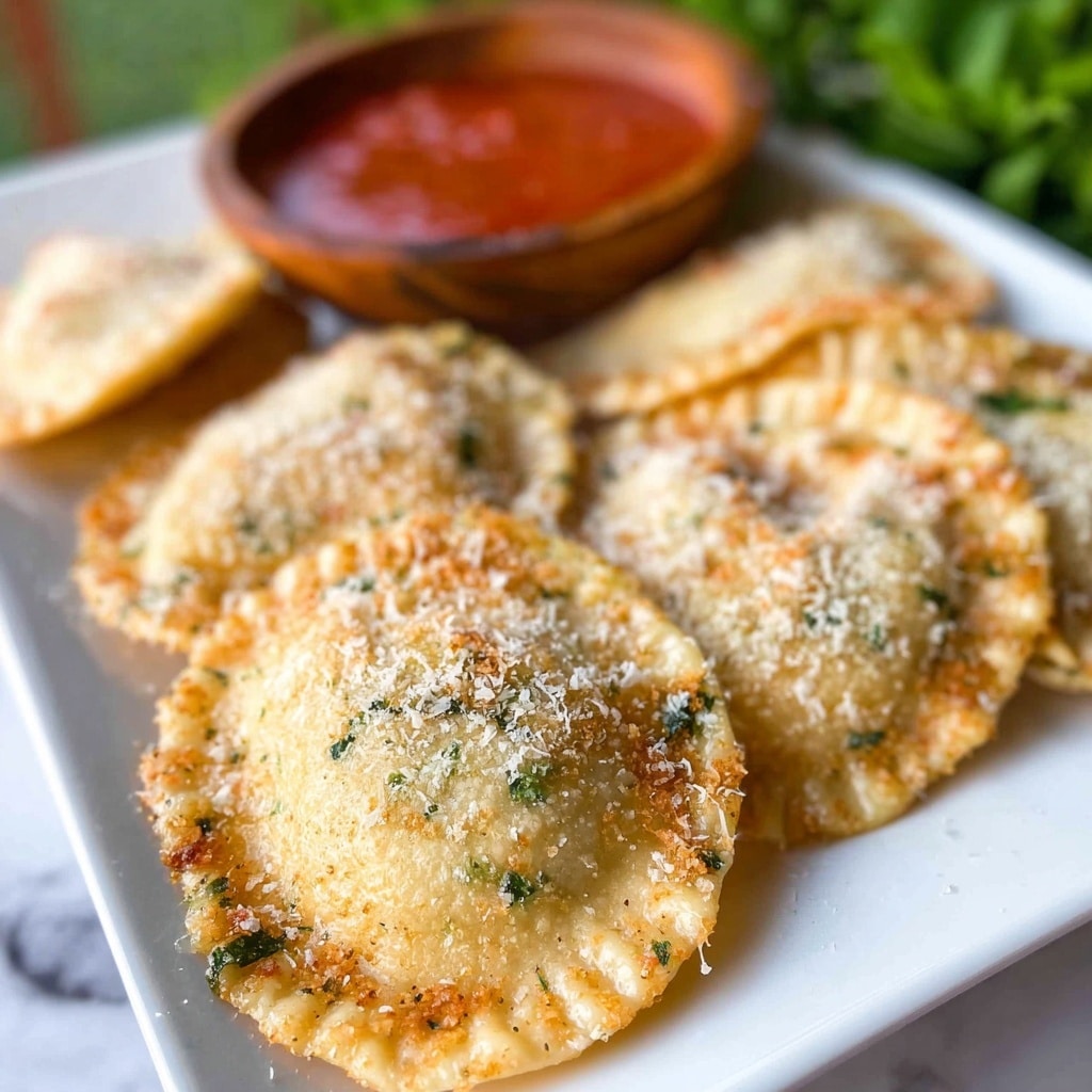 Oven Toasted Ravioli Recipe - Recipe Image