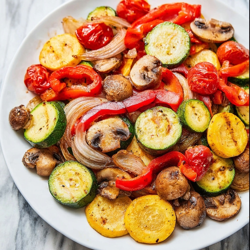 Marinated Grilled Vegetables Recipe - Recipe Image