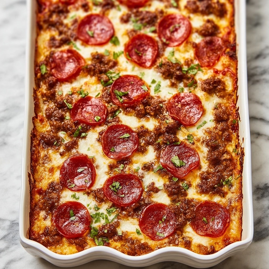 Low Carb Deep Dish Pizza Quiche Recipe - Recipe Image