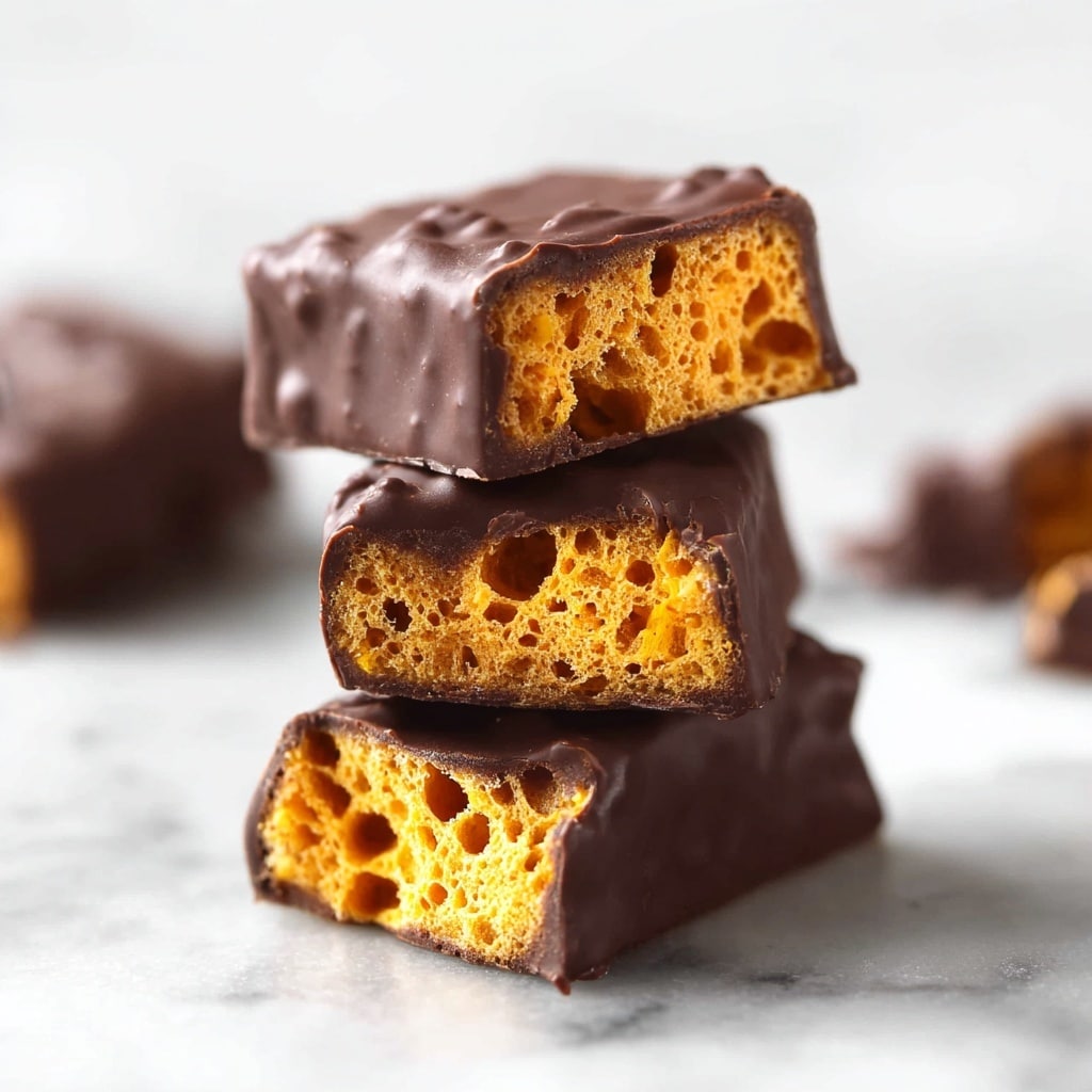 Vegan Crunchie Bars Recipe - Recipe Image