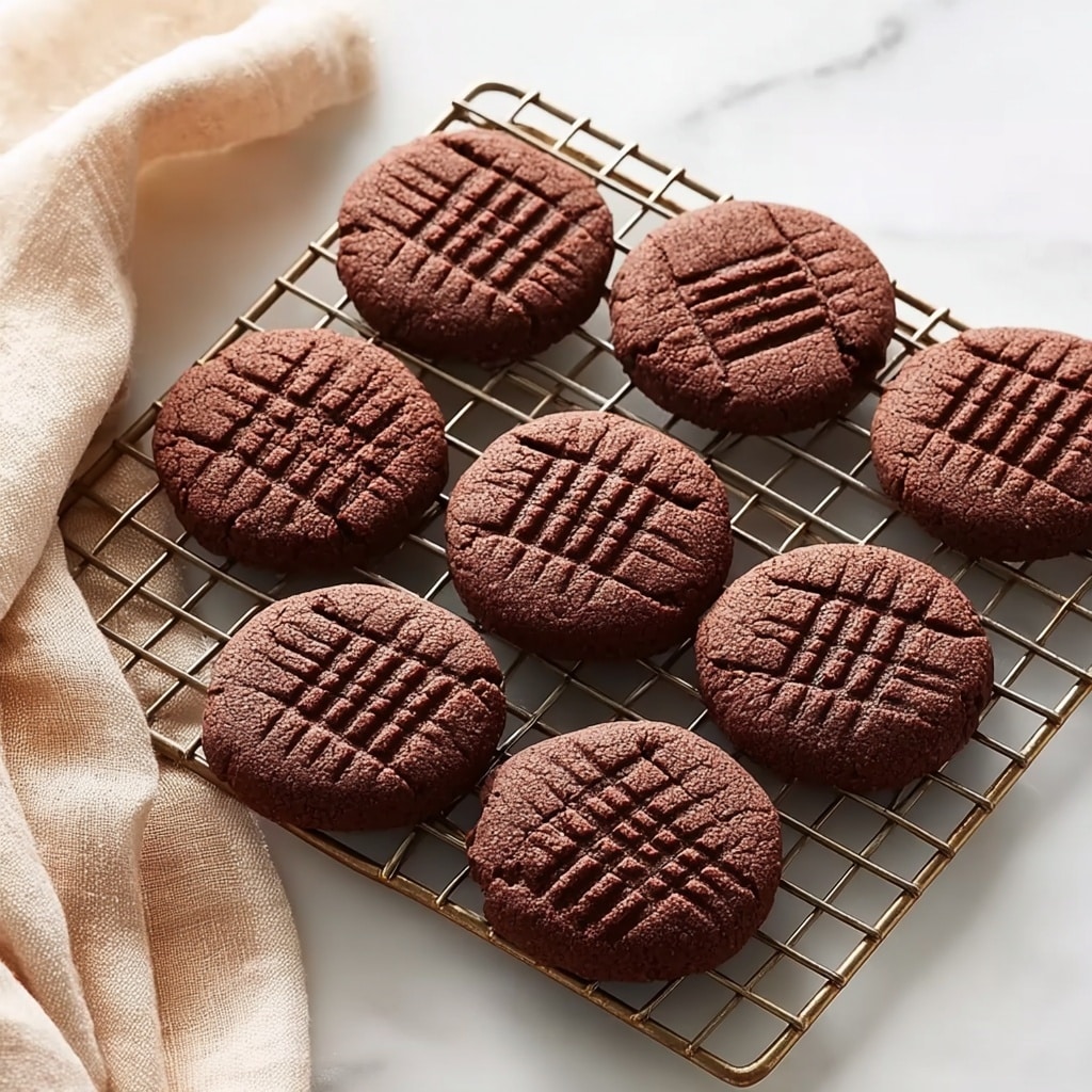 Chocolate Peanut Butter Cookies Recipe - Recipe Image