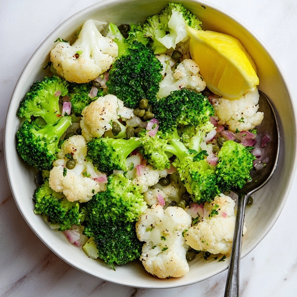 Broccoli Cauliflower Salad Recipe - Recipe Image