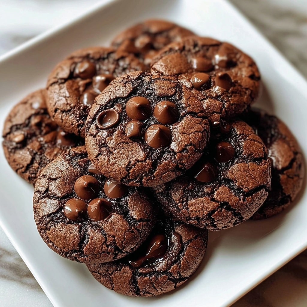 Chewy Fudgy Brownie Cookies: The Ultimate Chocolate Lover's Recipe - Recipe Image