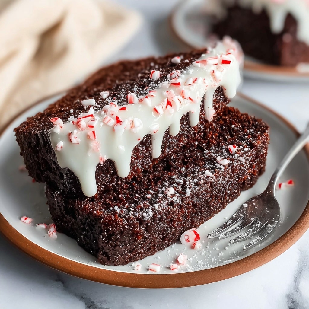 Chocolate Peppermint Bread: A Festive Holiday Recipe - Recipe Image