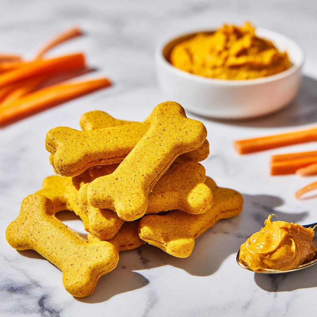 Homemade Pumpkin Carrot Dog Treats Recipe - Recipe Image