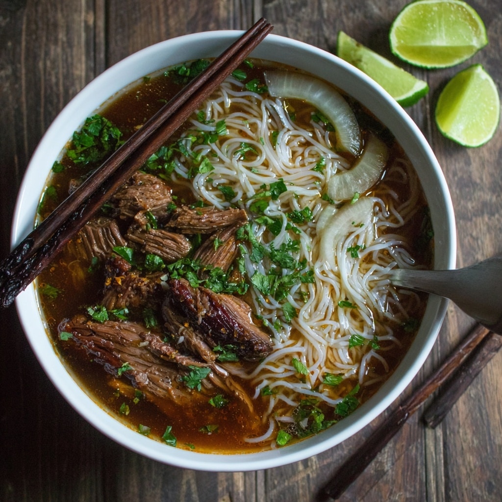 Easy Beef Pho Recipe - Recipe Image