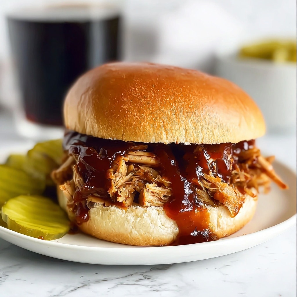 Slow Cooker Hot Honey Chicken Sandwiches Recipe - Recipe Image