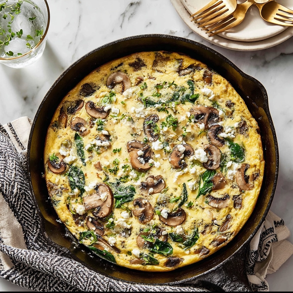Mushroom Frittata Recipe - Recipe Image