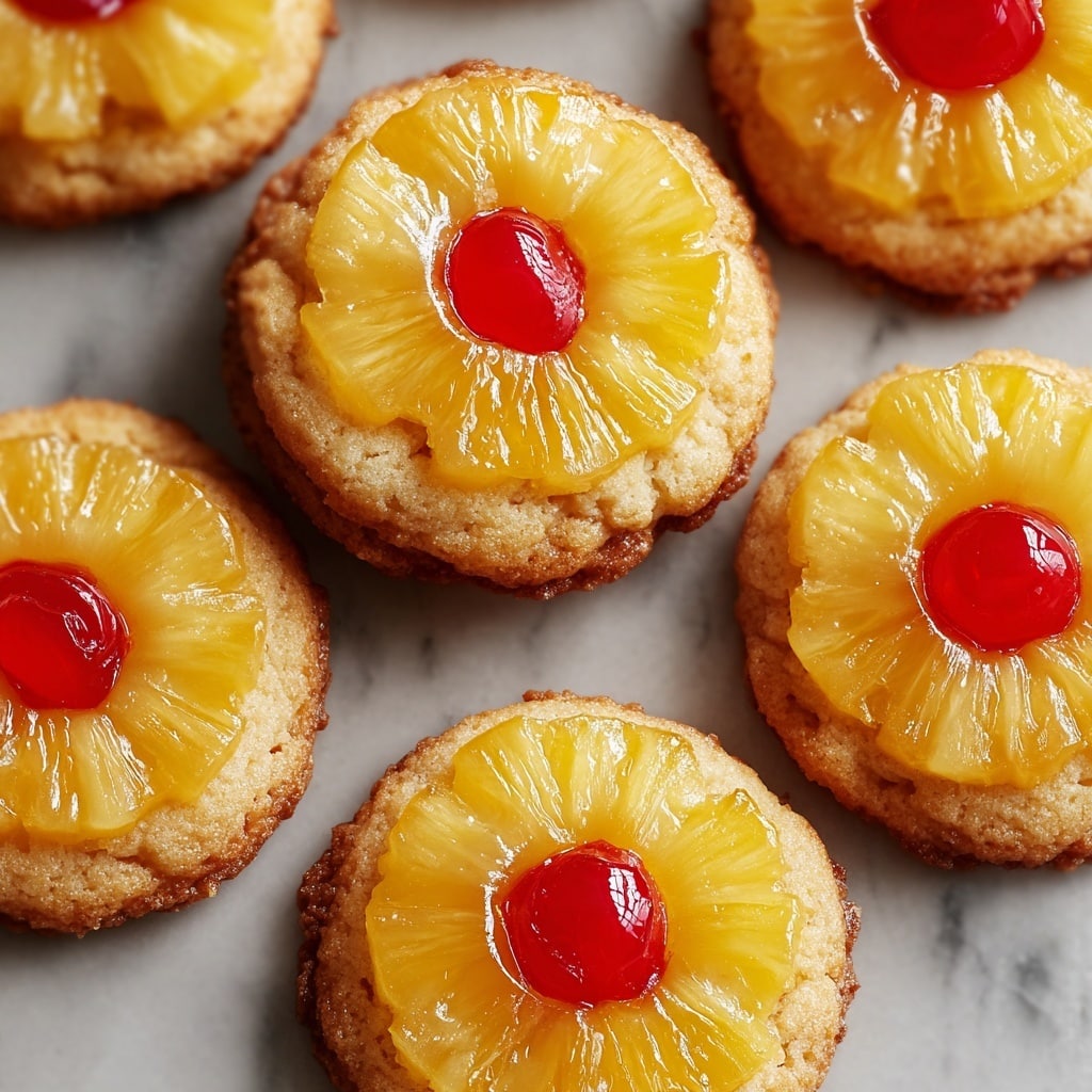 Pineapple Upside Sugar Cookies Recipe - Recipe Image