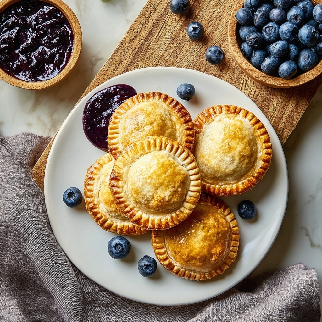 Irresistible Air Fryer Blueberry Hand Pies Recipe - Recipe Image