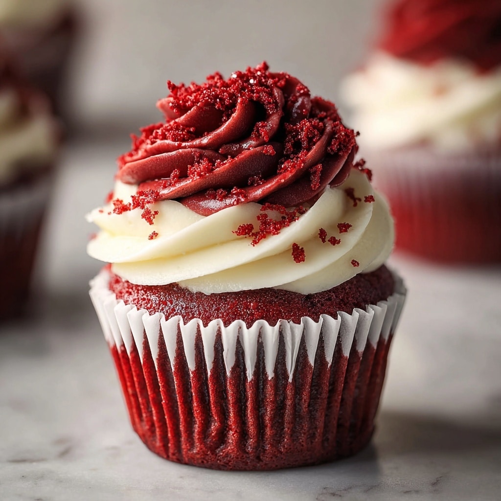 Irresistible Red Velvet Cupcakes Recipe - Recipe Image