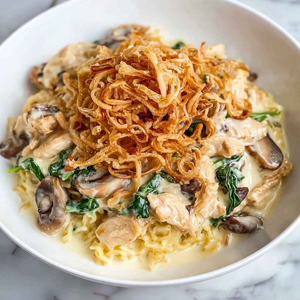 Monterey Chicken Spaghetti Casserole Recipe - Recipe Image