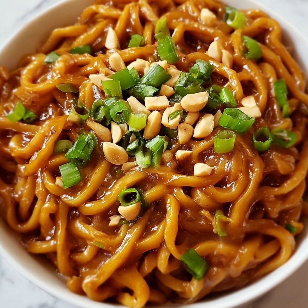 Peanut Butter Ramen Noodles Recipe - Recipe Image