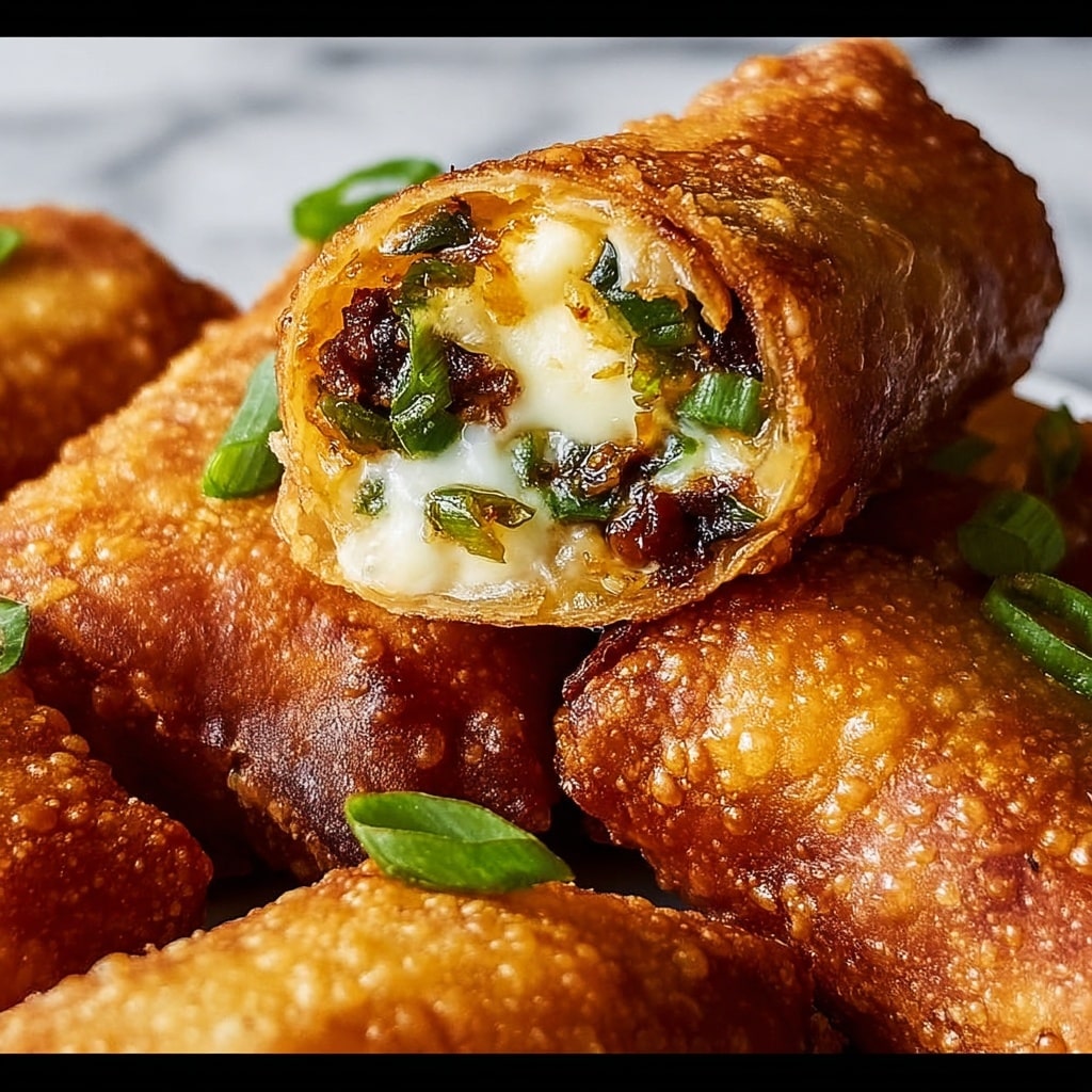 Jalapeño Popper Egg Rolls Recipe - Recipe Image