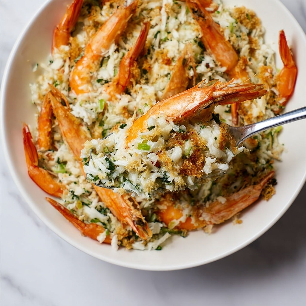 Baked Stuffed Shrimp Casserole (Gluten Free) Recipe - Recipe Image