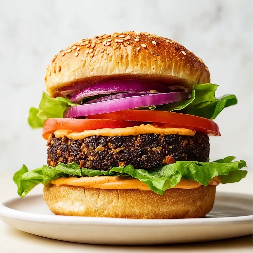 Best Black Bean Burger Recipe - Recipe Image