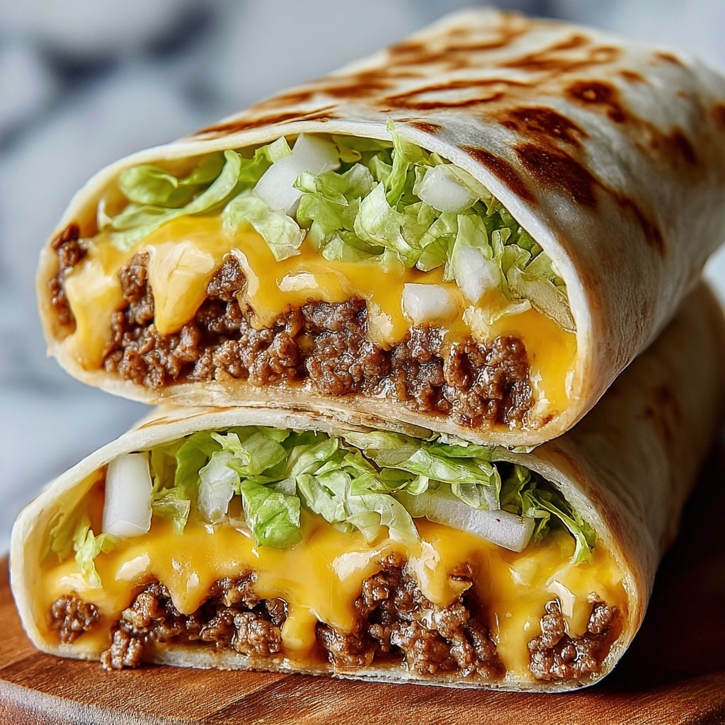 Big Mac Wraps Recipe - Recipe Image