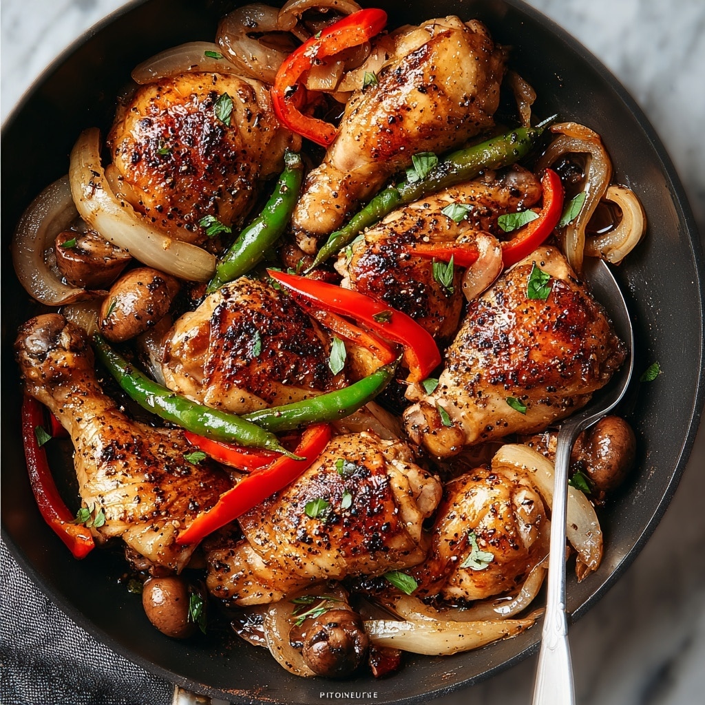 Black Pepper Chicken Recipe - Recipe Image