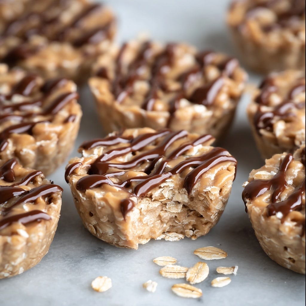 No-Bake Peanut Butter Oatmeal Cookies Recipe - Recipe Image