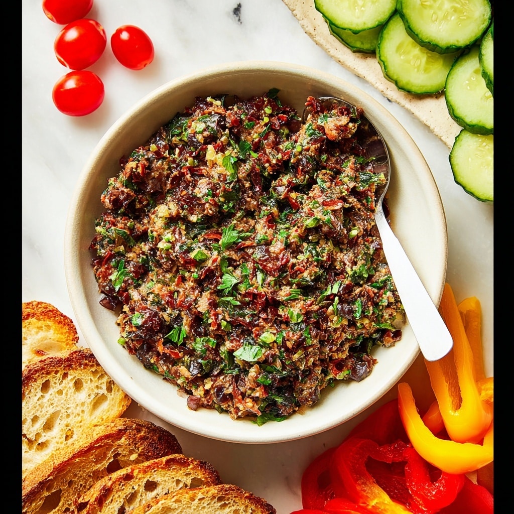 Sun Dried Tomato and Olive Tapenade Recipe - Recipe Image