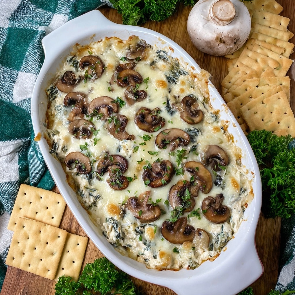 Stuffed Mushroom Dip Recipe - Recipe Image