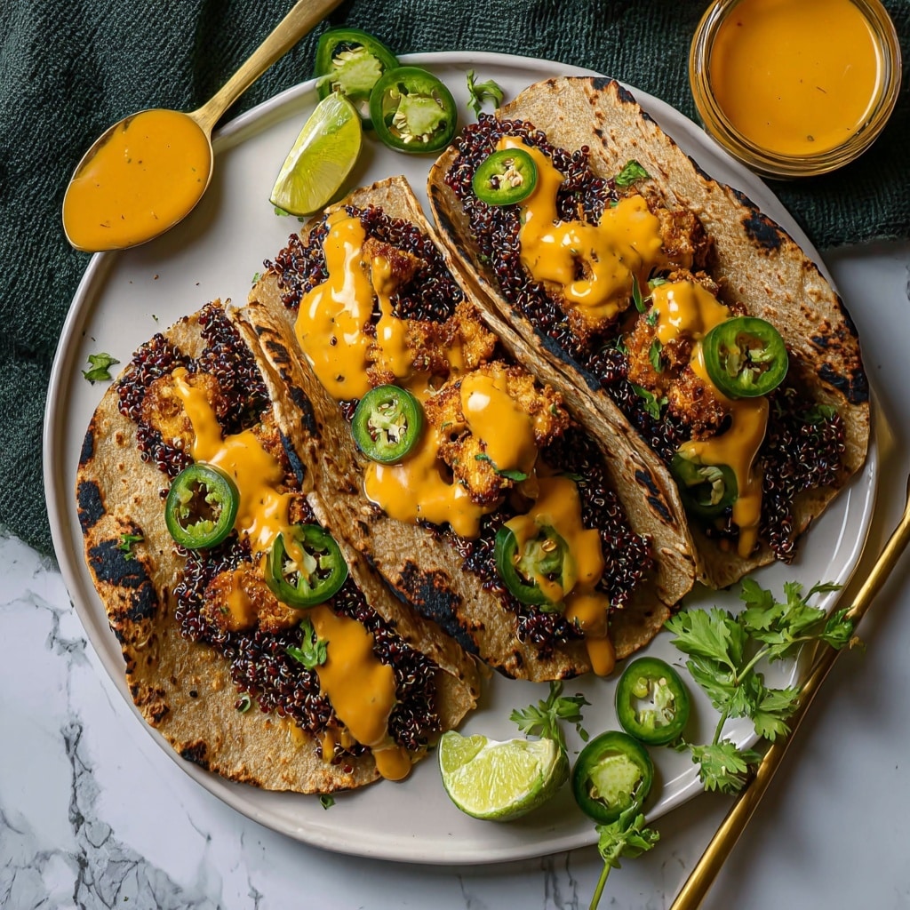 Chipotle Sweet Potato Quinoa Tacos Recipe - Recipe Image