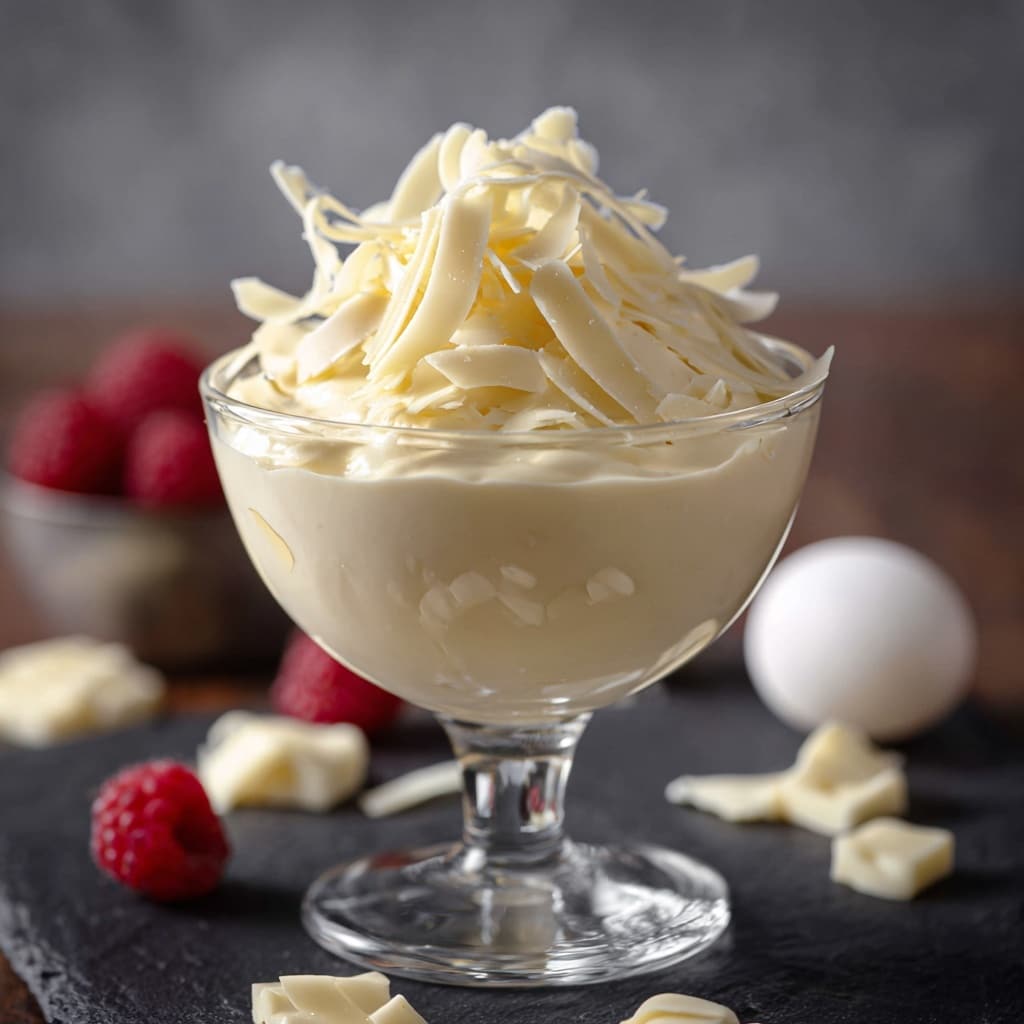 White Chocolate Mousse Recipe - Recipe Image