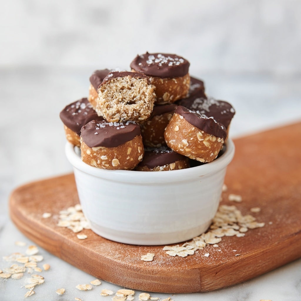 No-Bake Peanut Butter Oat Cups Recipe - Recipe Image