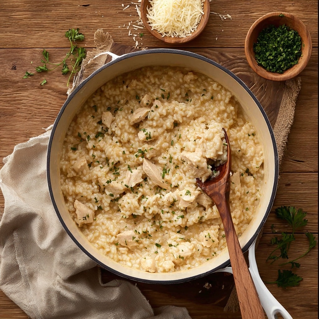 Garlic Parmesan Chicken and Rice Recipe - Recipe Image