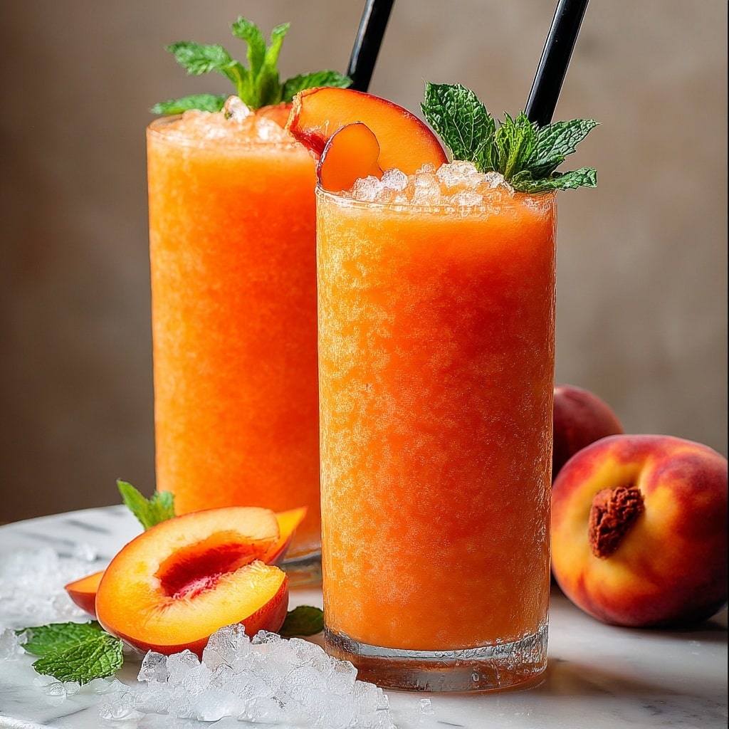 Peach Lemonade Drink: Refreshing Recipe for Summer Sips Recipe - Recipe Image