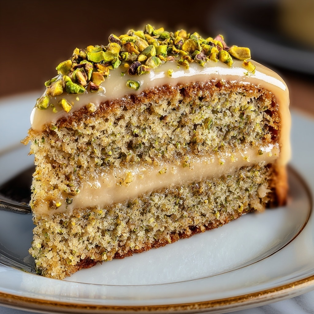 Pistachio Coffee Cake Recipe - Recipe Image