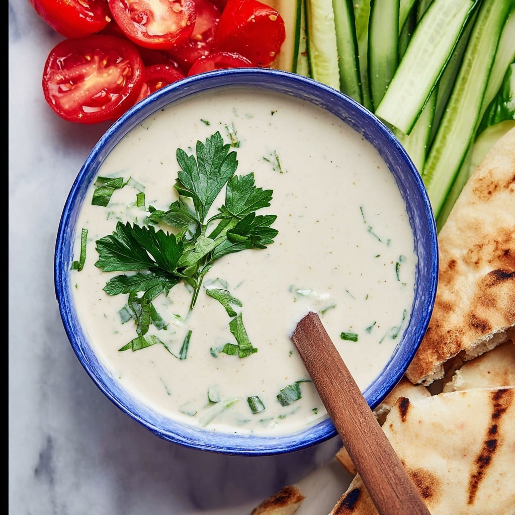 Greek Tahini Dressing Recipe - Recipe Image