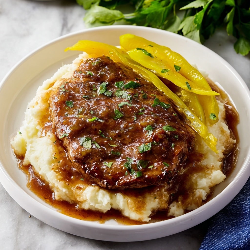 Slow Cooker Mississippi Ribeye Steaks Recipe - Recipe Image