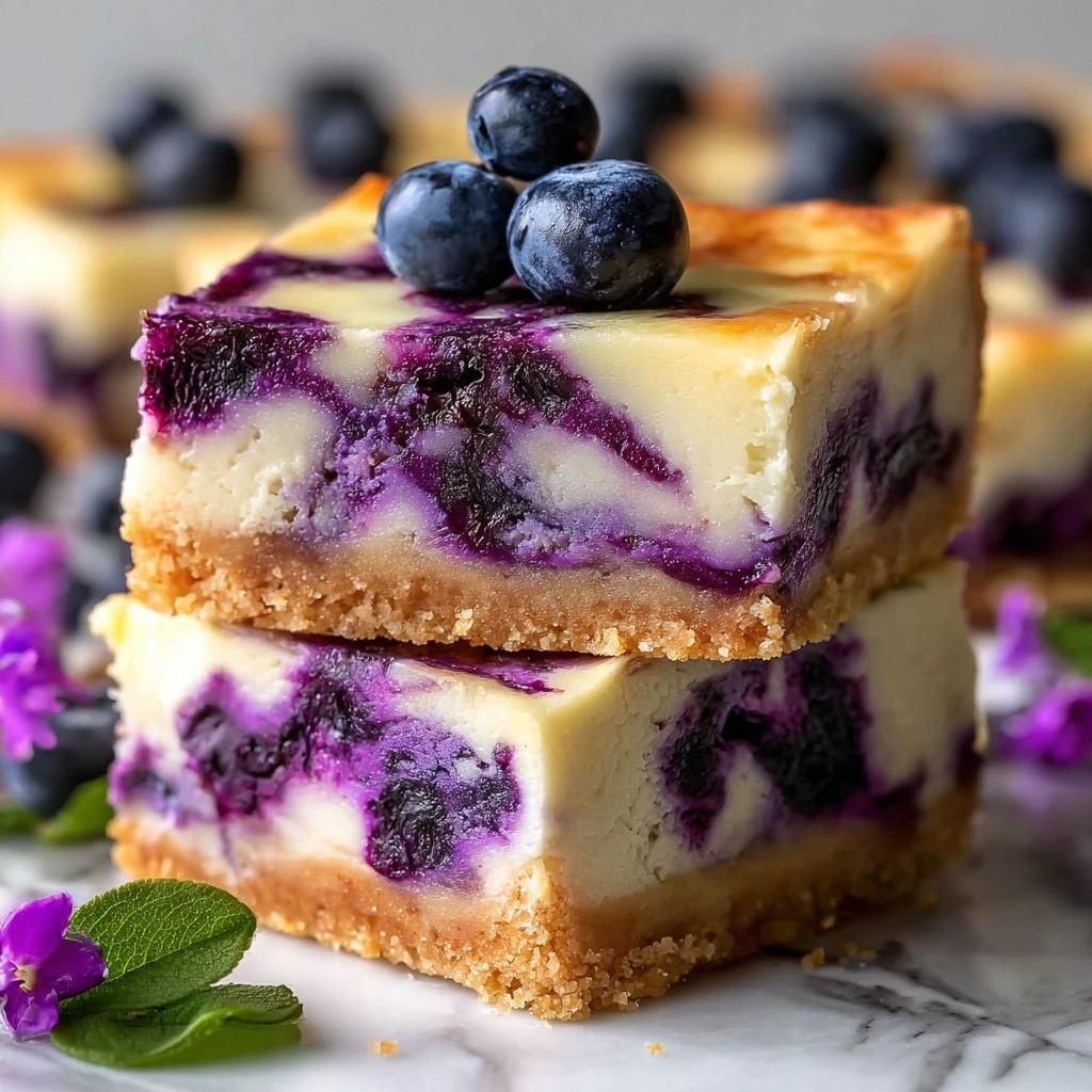 Blueberry Cheesecake Bars Recipe - Recipe Image