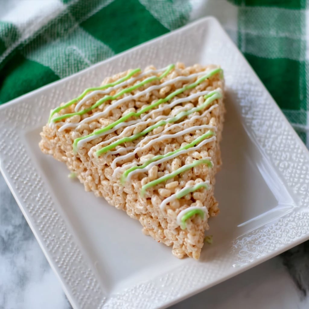 St Patrick’s Day Rice Krispie Treats Recipe