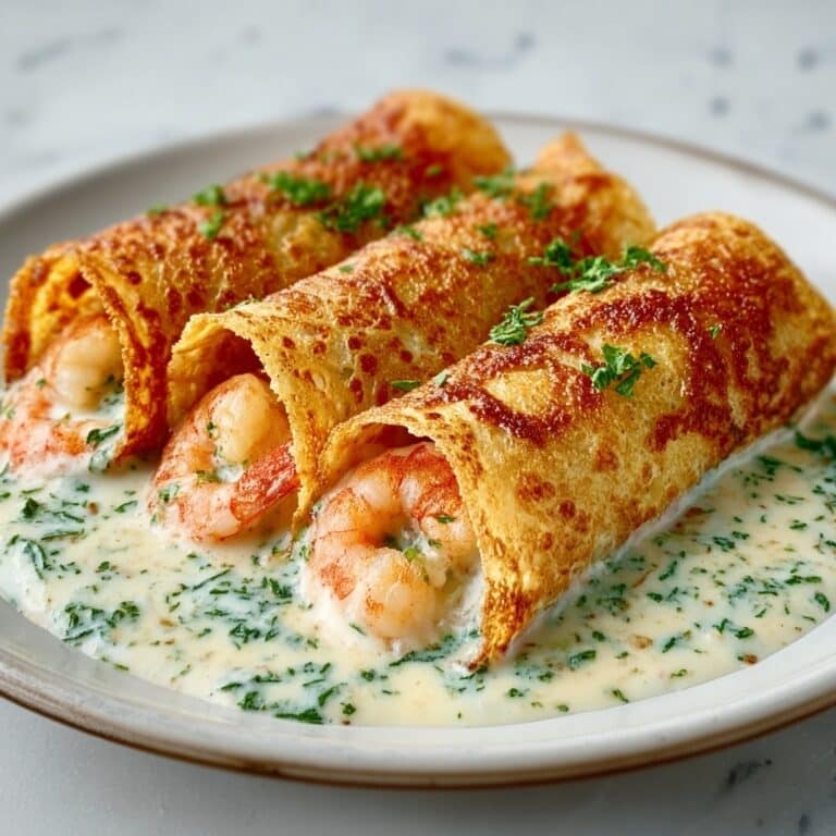 Deep-Fried Shrimp Alfredo Burrito Bites Recipe